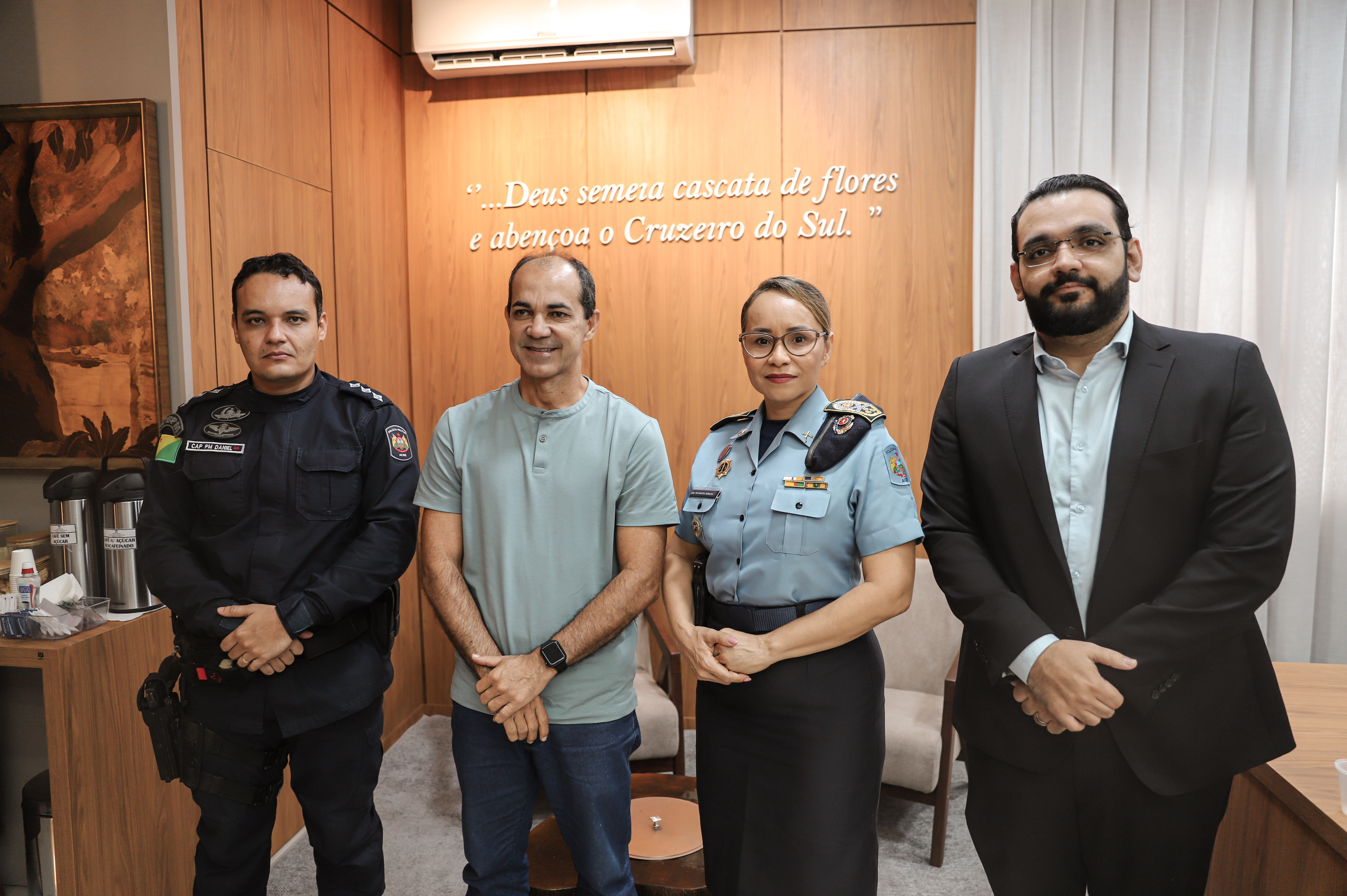 Visita institucional à prefeitura de Cruzeiro do Sul