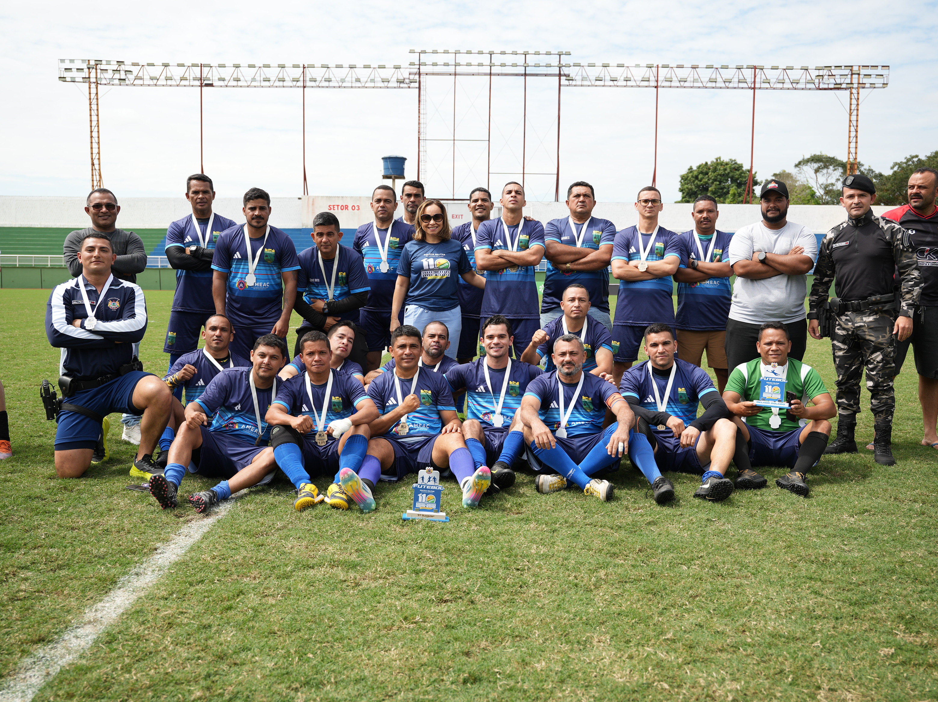 6º BPM conquista 1º lugar em Campeonato de Futebol da PMAC