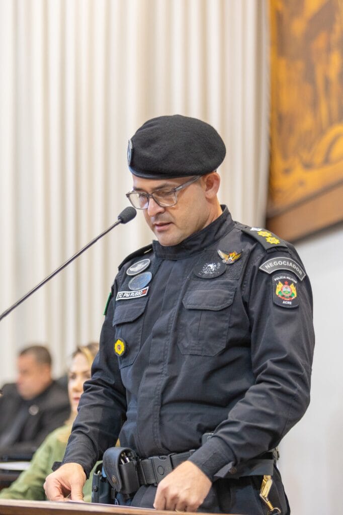 Tenente-coronel Russo. Mateus Holanda/PMAC