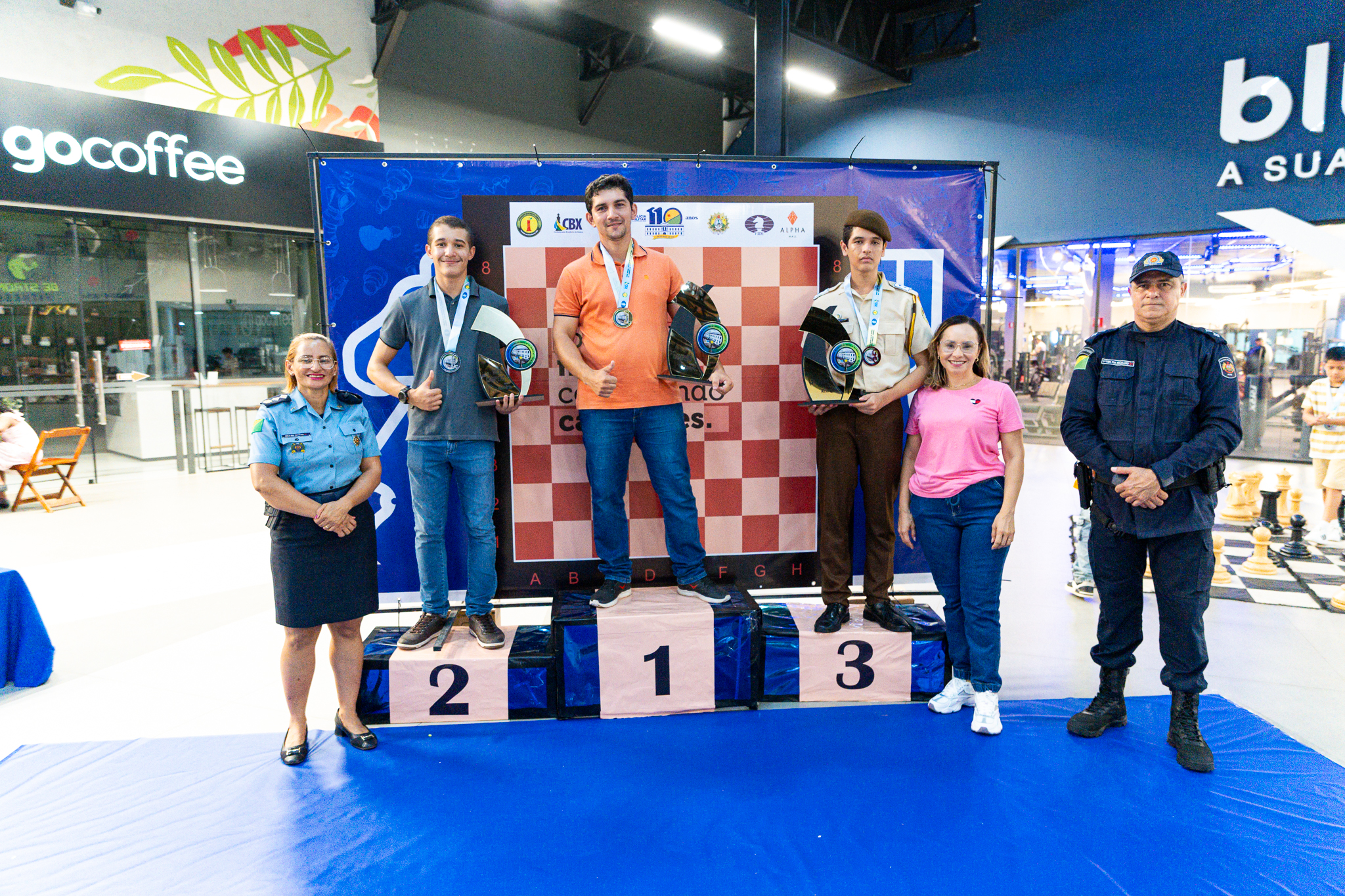 Ivan Lucas conquistou o 3º lugar na categoria absoluto. Foto: Davi Silva Barbosa/PMAC.