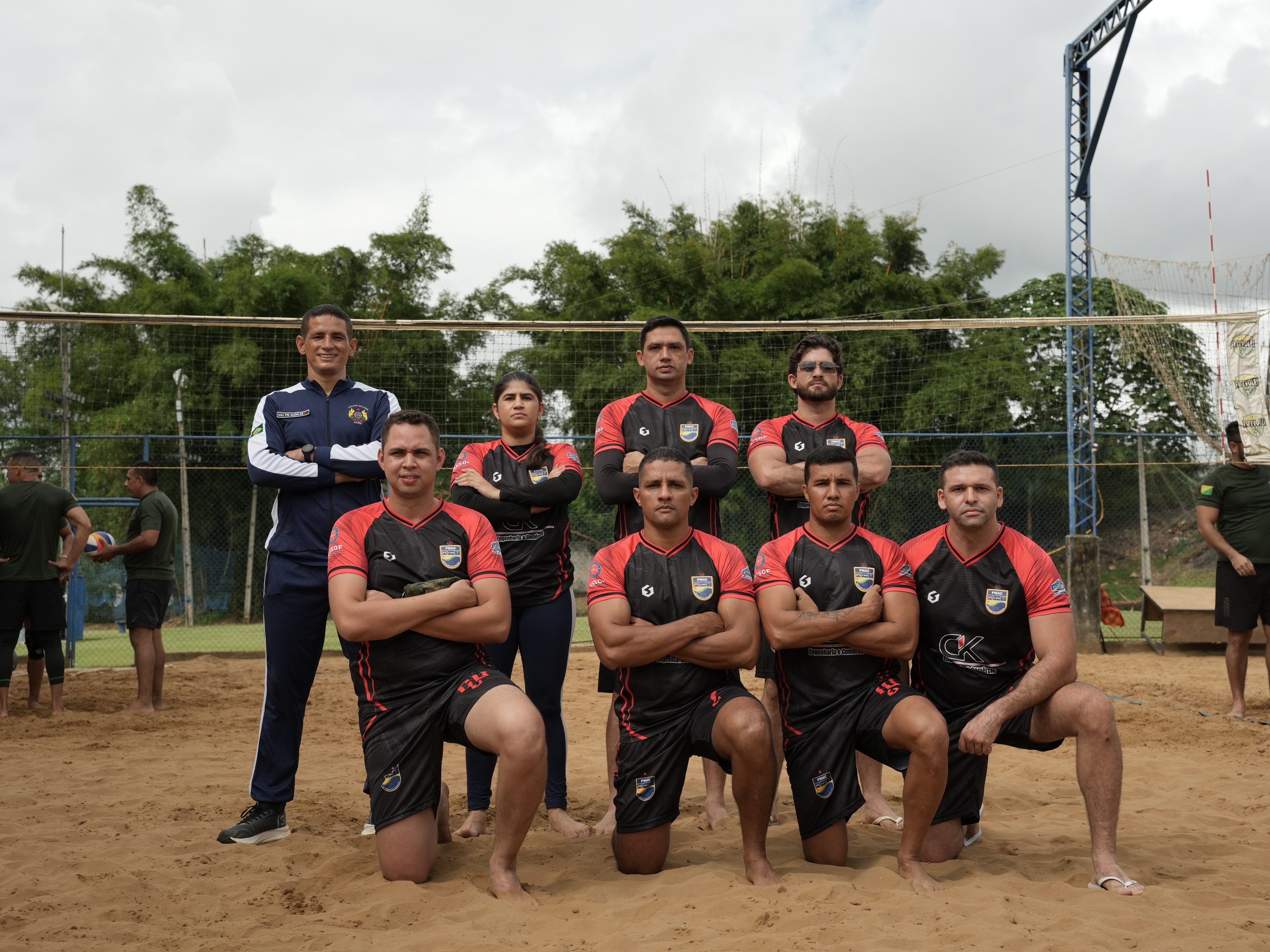 3ºBPM conquista o 1º lugar na competição de vôlei. Foto: CB J. Santos