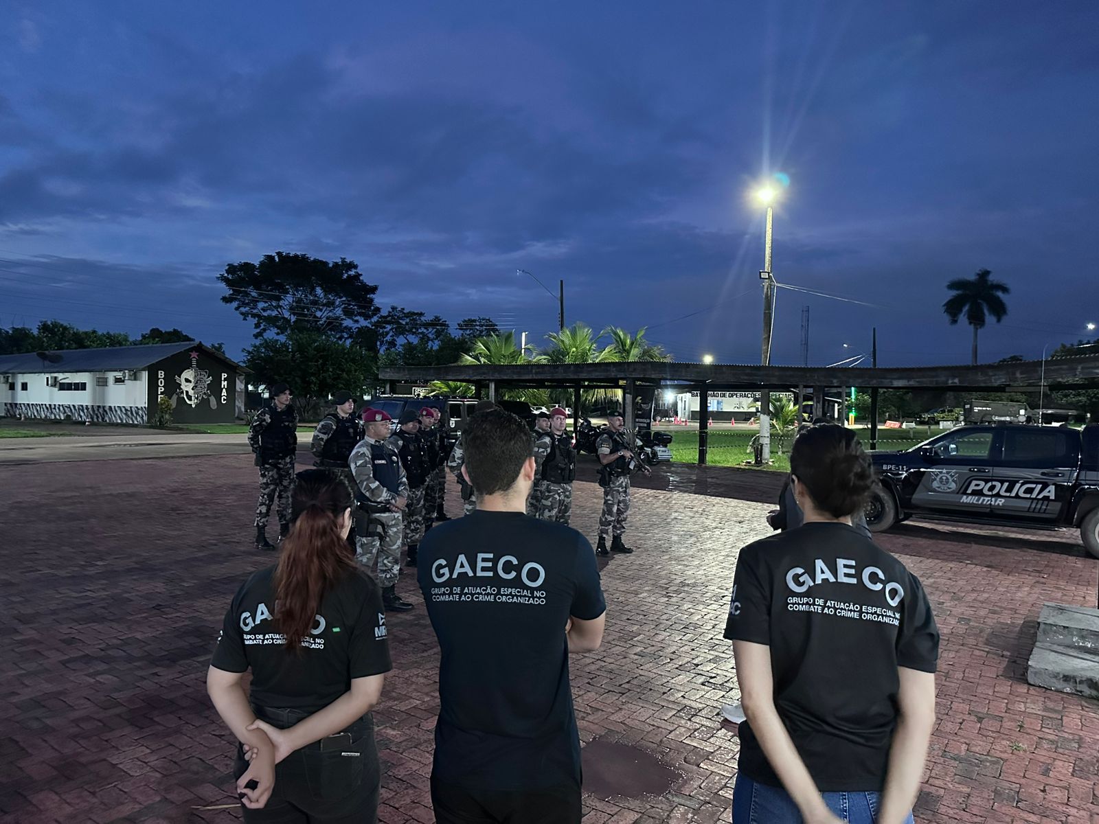 Operação contou com o apoio do Gaeco do MPAC. Foto: reprodução.